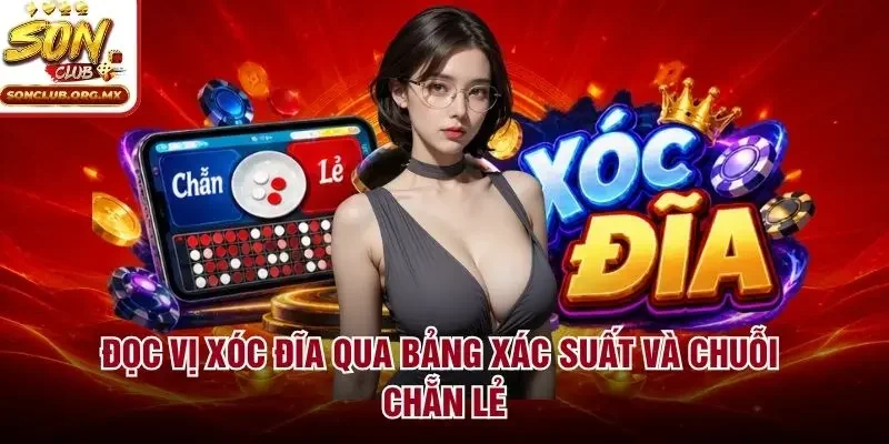 Đọc vị xóc đĩa qua bảng xác suất và chuỗi chẵn lẻ