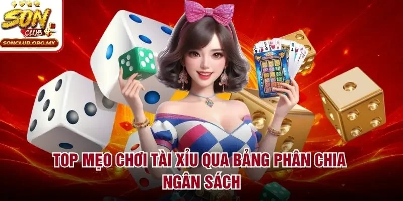 Top mẹo chơi tài xỉu qua bảng phân chia ngân sách